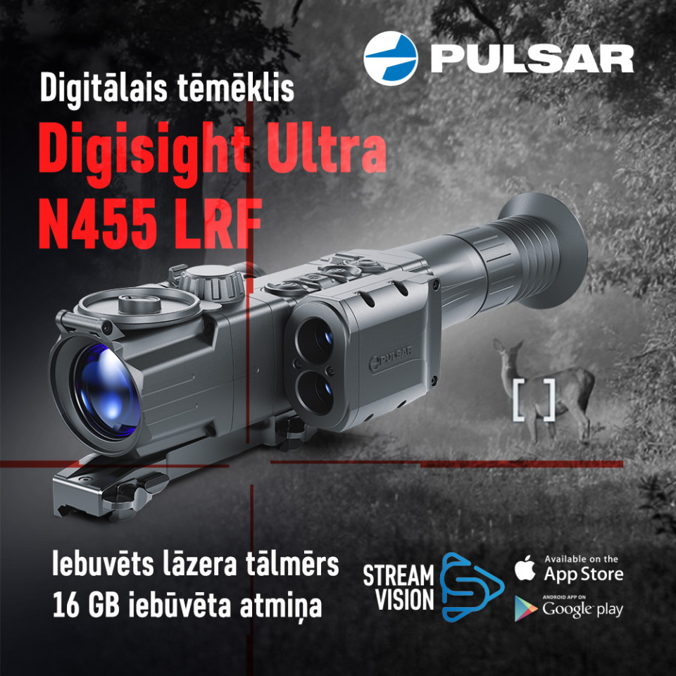 Pulsar Digisight Ultra N455 LRF riflescope