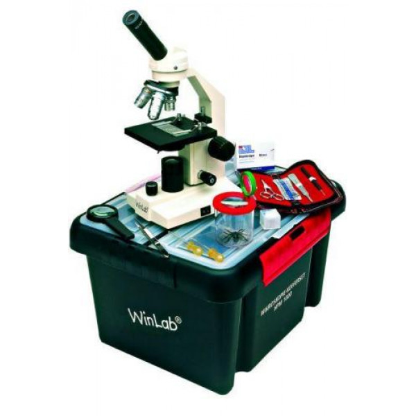 Windaus HPM 1000 microscope with case