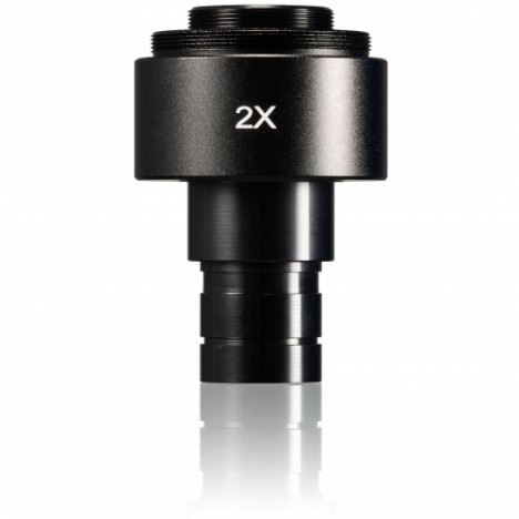 Bresser okulaarisovitin järjestelmäkameroille SLR, 2x suurentava, T2, DIN 23.2 mm
