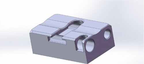 Rusan aizmugurējā bāze pivot kronšteinam - raw 19,8 x 32 x 11,5