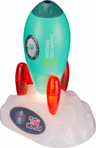 National Geographic slaidu projektors un nakts lampiņa