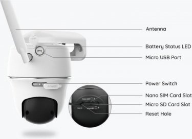 Reolink Go PT 4G LTE Plus kamera
