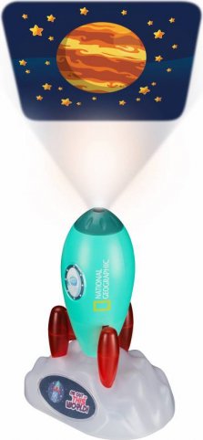 National Geographic slaidu projektors un nakts lampiņa